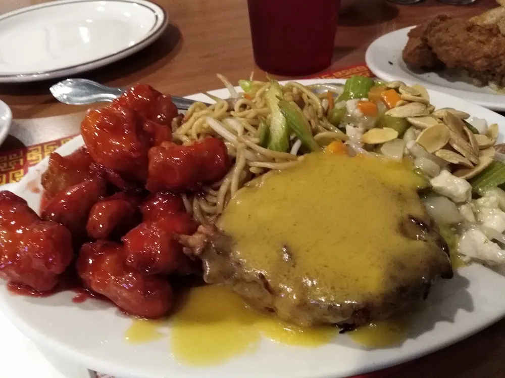 Sweet and Sour Chicken Almond Chicken Egg Foo Young Lo Mein